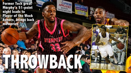Former Golden Eagle great Kevin Murphy named NBA D-League Player of the Week