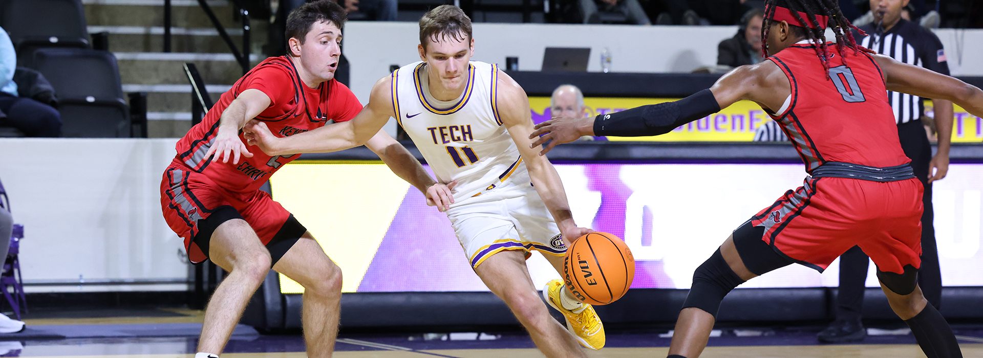 Six Golden Eagles drop double-figures to roll past Kentucky Christian