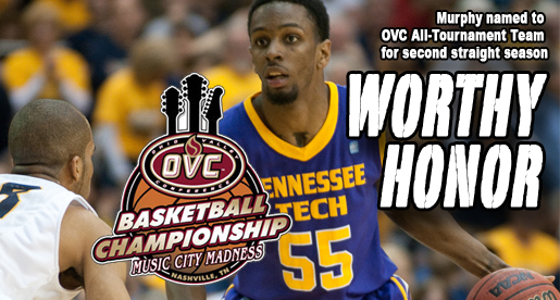 Murphy named to OVC All-Tournament Team