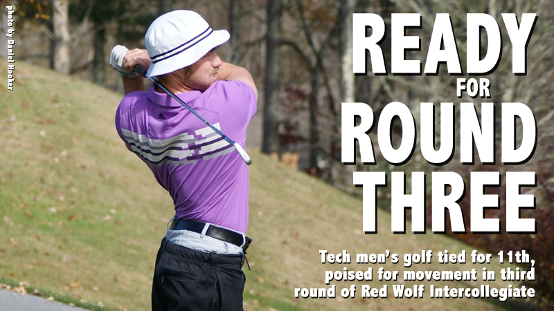 Golden Eagles tied for 11th after two rounds at Red Wolf Intercollegiate