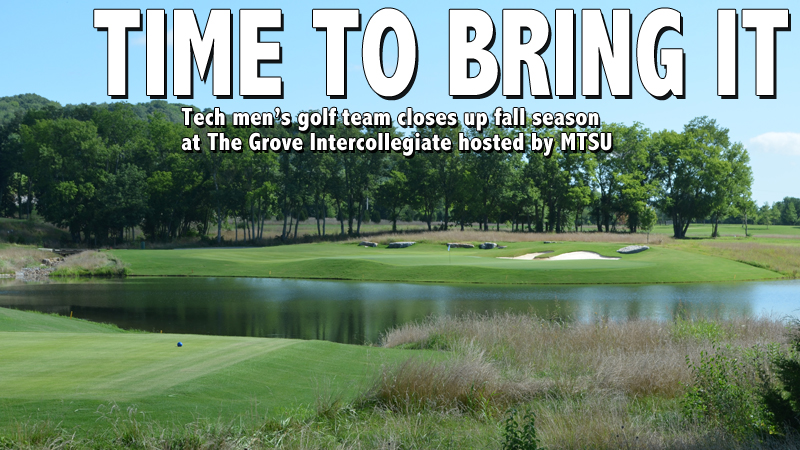 Tech men's golf team wraps up fall season at The Grove Intercollegiate