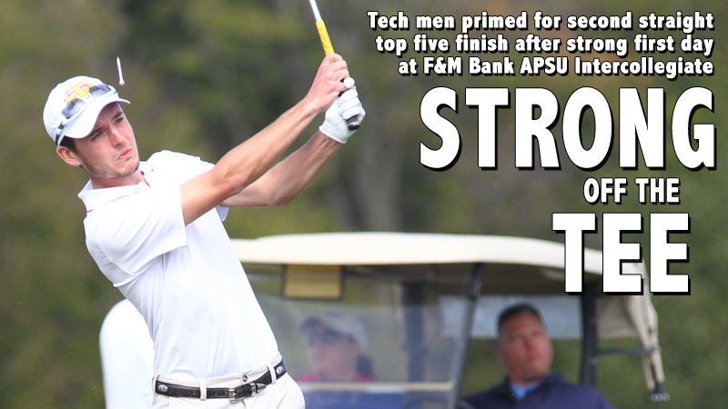 Tech men's golf team posts strong first day at F&M Bank APSU Intercollegiate