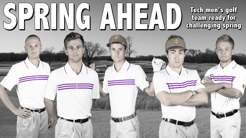Tech men's golf team ready to take on challenging spring slate
