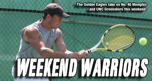 Golden Eagle tennis to take on Memphis, UNC Greensboro this weekend