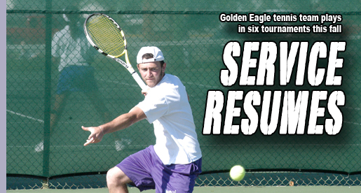 Golden Eagle tennis team ready to get back to action with tourney play