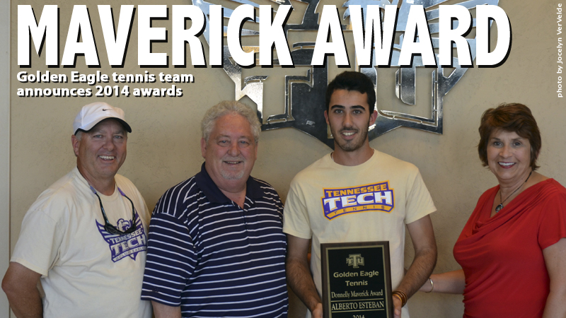 Esteban wins Maverick Award, Arovin named tennis team MVP