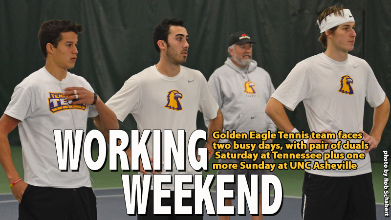 Golden Eagles face Tennessee twice, UNC Asheville on busy weekend
