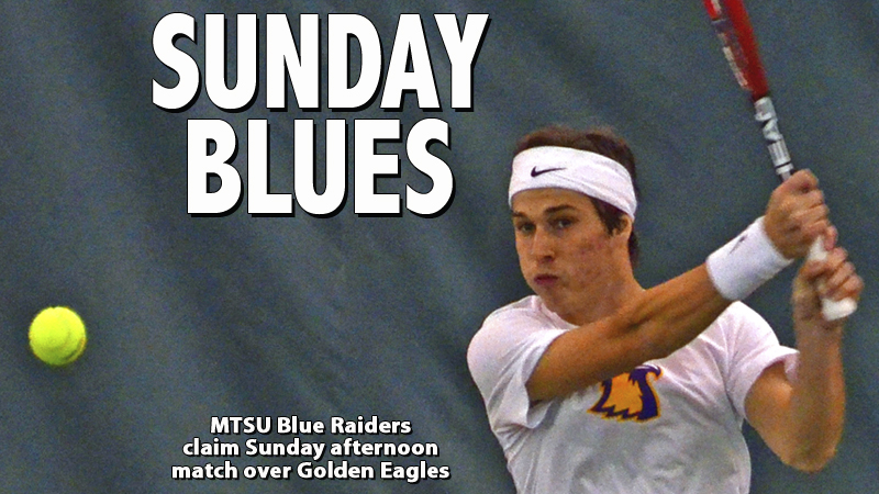 Golden Eagles topped by Blue Raiders in Sunday matinee match