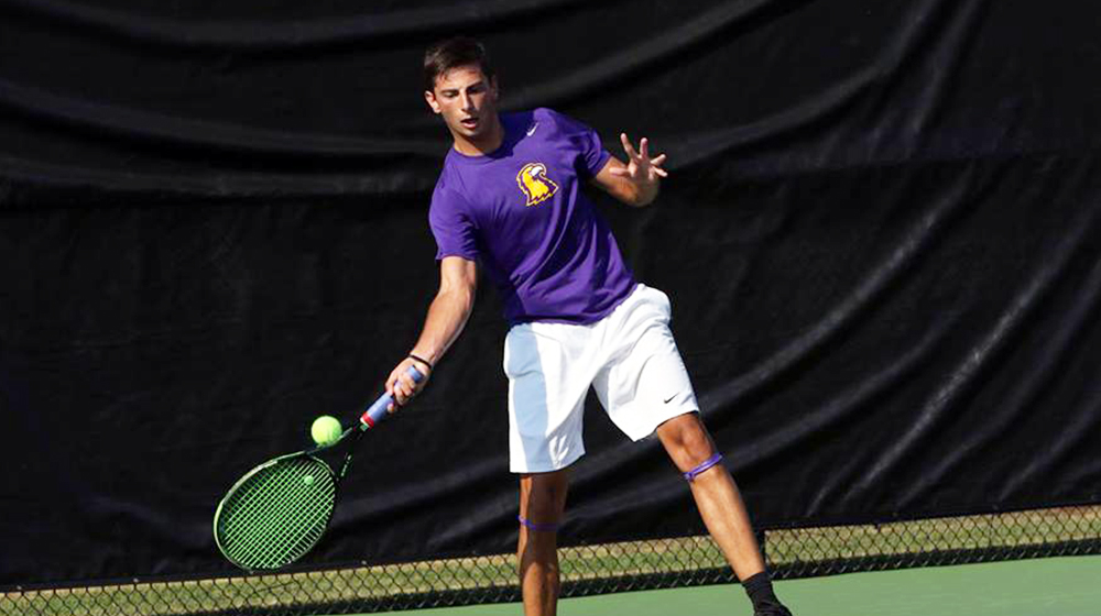 Mena named adidas® OVC Tennis Male Athlete of the Week for Tech’s second-straight honor