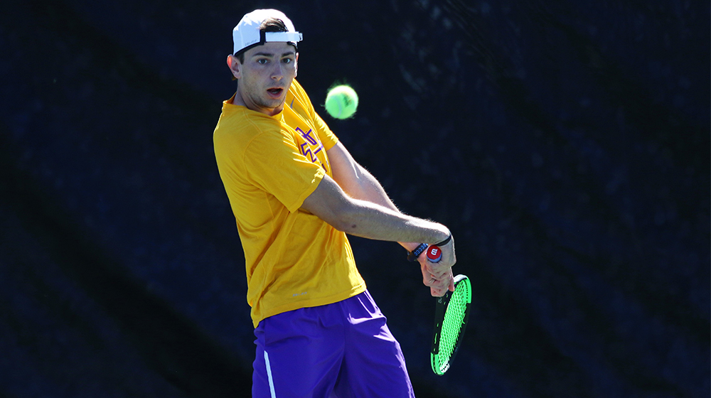 Eduardo Mena selected to compete in the NCAA Division I singles championships