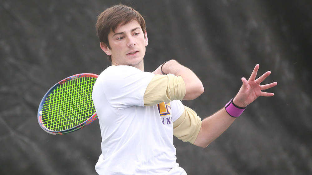 Mena falls in tightly contested battle with No. 2 overall seed in NCAA Singles Championships