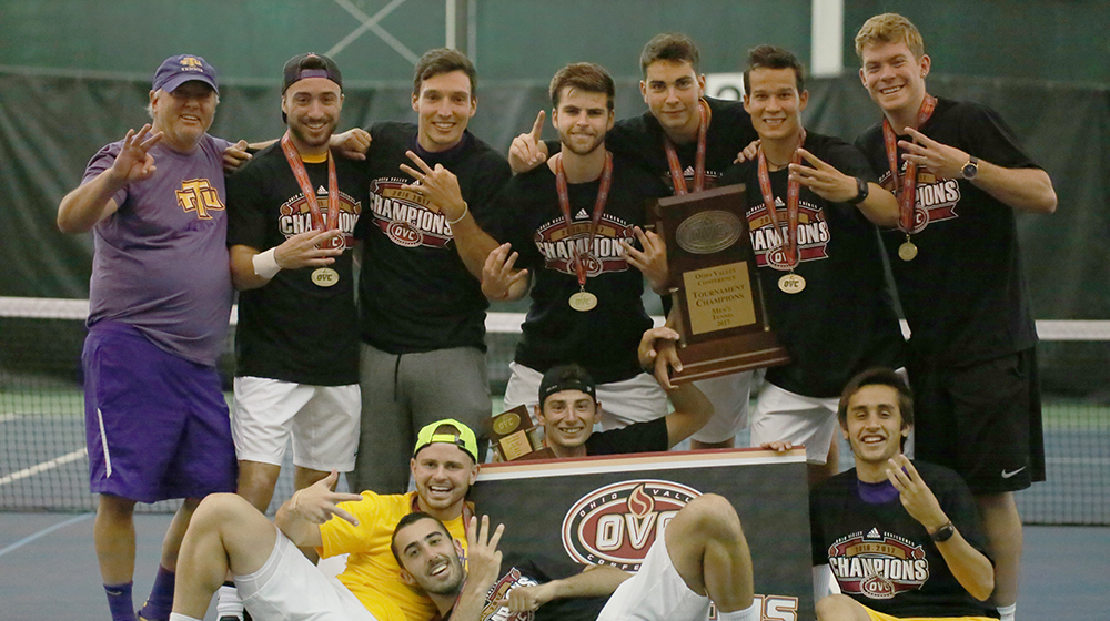 Tech men's tennis, Mena projected at the top of OVC