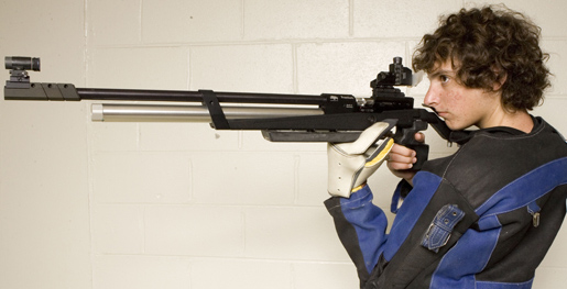 Tennessee Tech rifle shoots against Columbus State