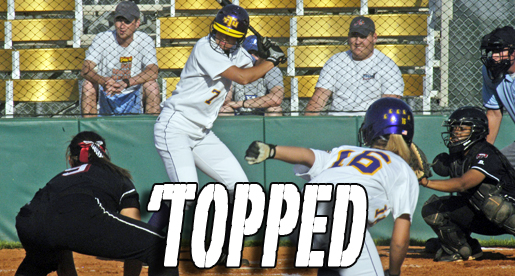 Golden Eagle offense struggles as Lady Toppers take the day
