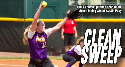 Holly Thomas pitches Tech to marathon victory at APSU