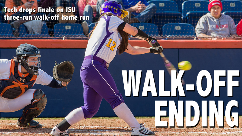 Golden Eagles edged on walk-off three-run home run in series finale with JSU