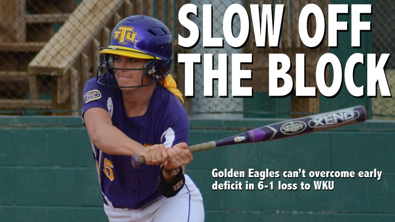 Slow start costs Golden Eagles in 6-1 loss to Western Kentucky