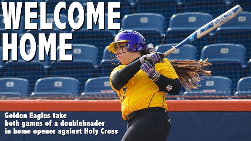 Tech plates a combined 16 runs on 21 hits to sweep Holy Cross in home opener