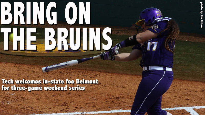 Softball set to host Belmont over the weekend