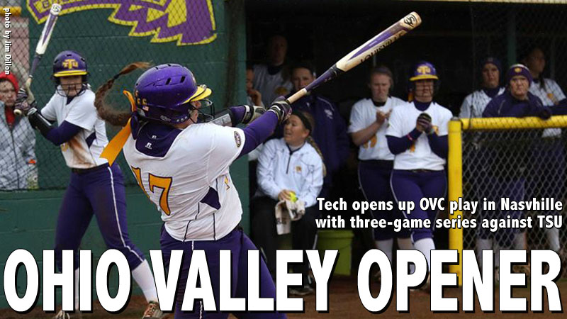 Softball opens up OVC play in Nashville with three-game series against Tennessee State