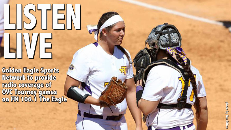 Tech OVC Softball Tournament games to be aired live on Golden Eagle Sports Network