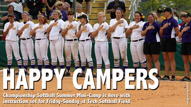 Softball Summer Mini-Camp at Tech set to begin on Friday, Aug. 7