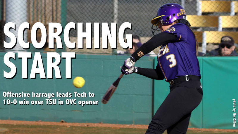 Tech impresses in OVC opener with 10-0 win over Tennessee State