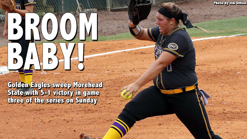 Golden Eagles complete the sweep over Morehead State with 5-1 victory on Sunday