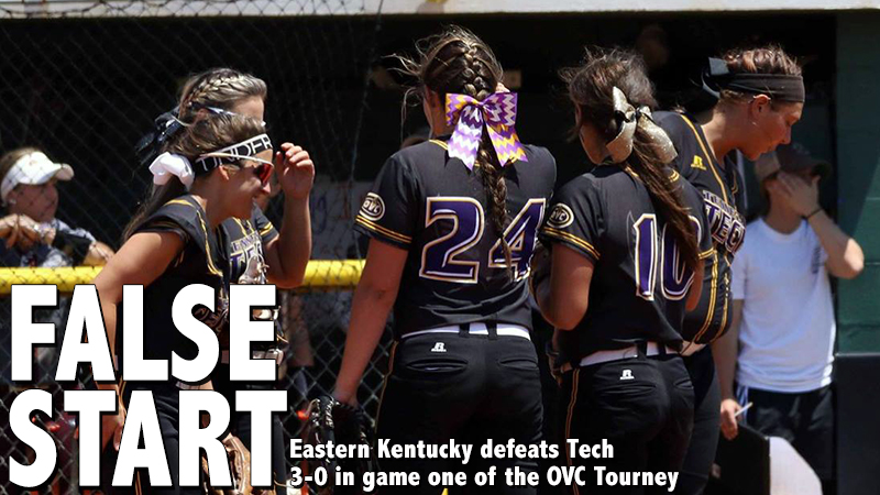 Eastern Kentucky defeats Tech 3-0 in game one of OVC Tournament