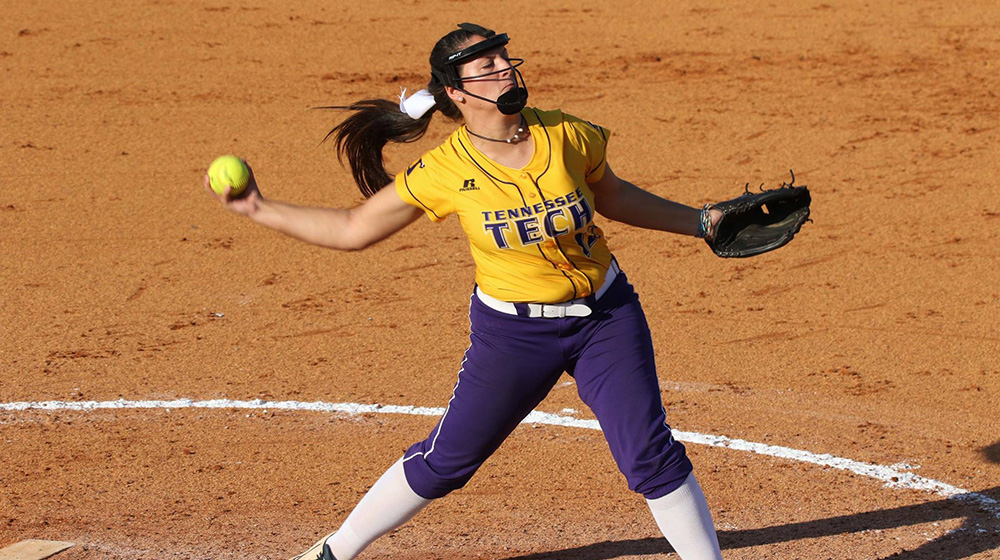 No-hit bid falls in seventh of first game, Tech softball blanked at Murray State