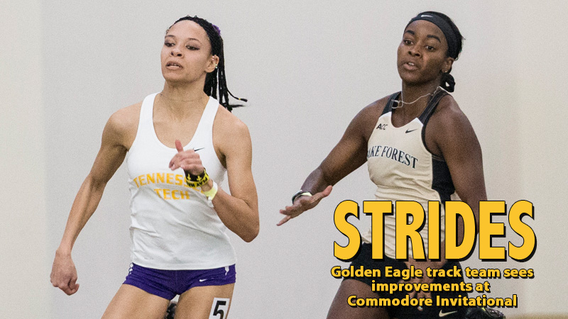 Golden Eagles set 10 personal-best marks at Commodore Invitational