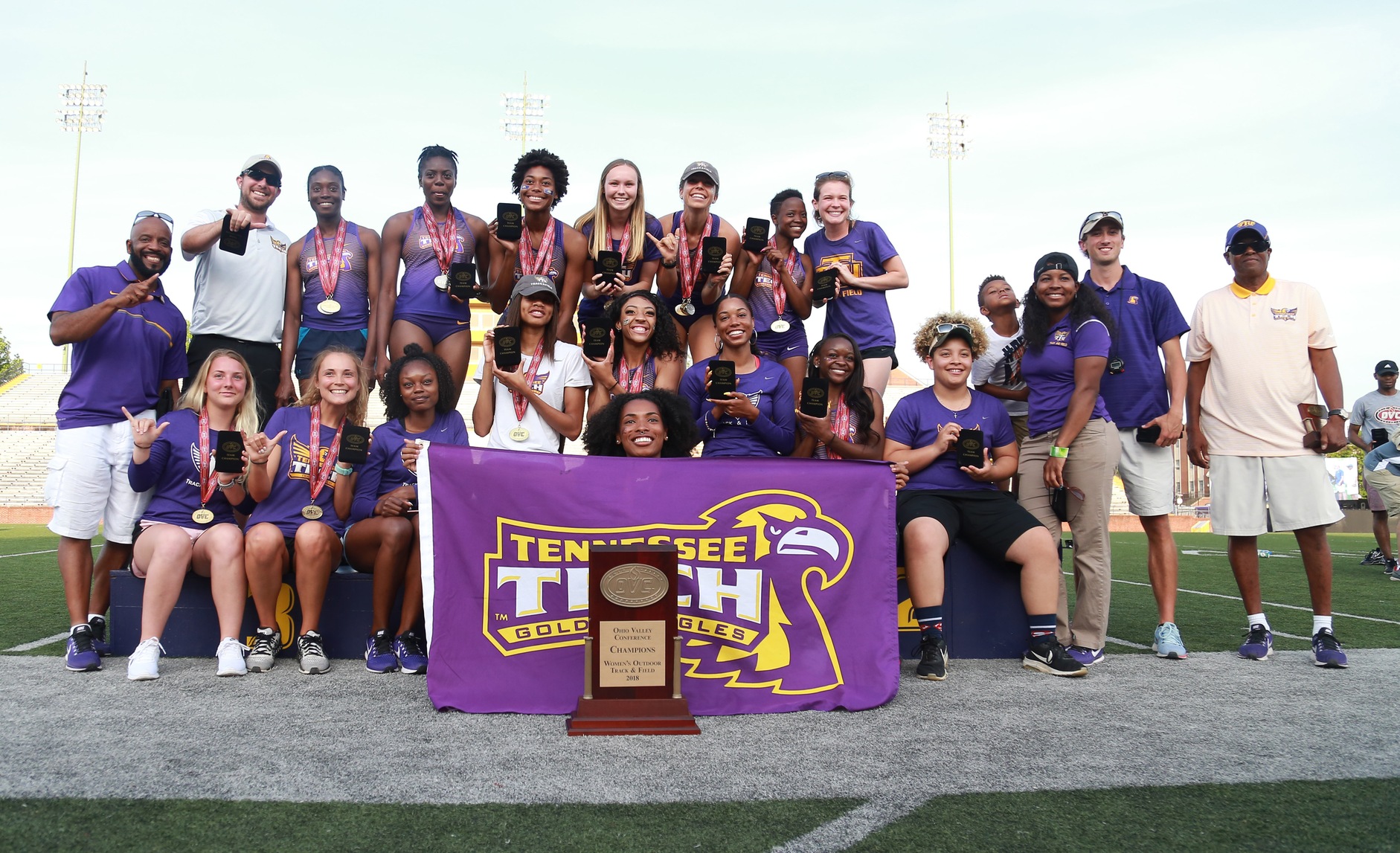 Tech track and field tries for back-to-back titles at OVC Indoor Championships