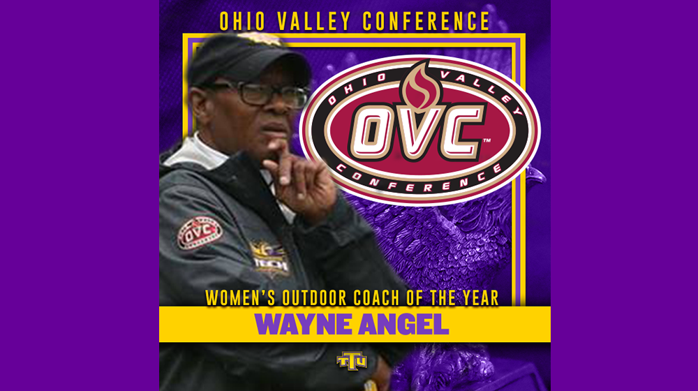 Angel named OVC Outdoor Coach of the Year