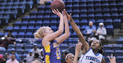 Hayes, Golden Eagles escape with OVC win at Tennessee State