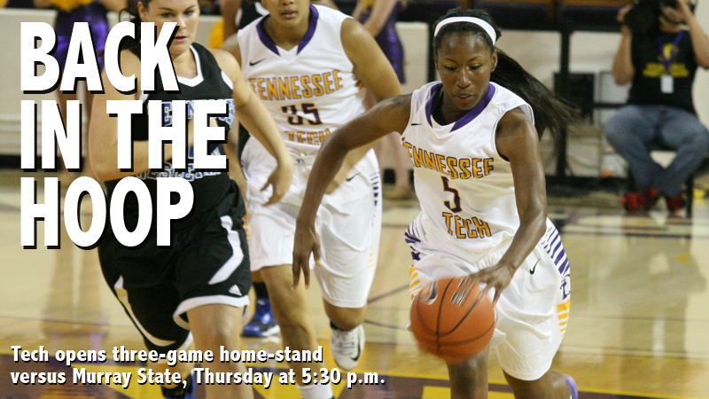 Tennessee Tech returns for three-game home-stand, hosts Murray State