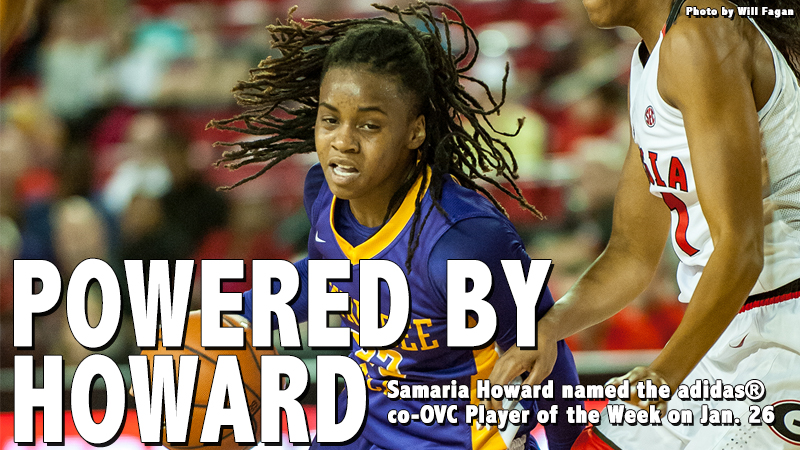 Howard claims second OVC Player of Week accolades this season on Jan. 26