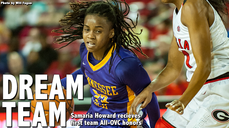 Samaria Howard named to All-OVC first team
