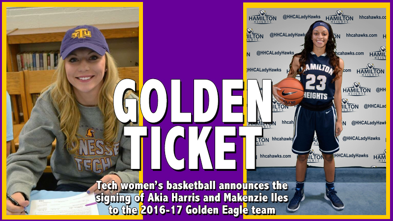 Women's basketball staff signs Tennesseans Akia Harris and Makenzie Iles