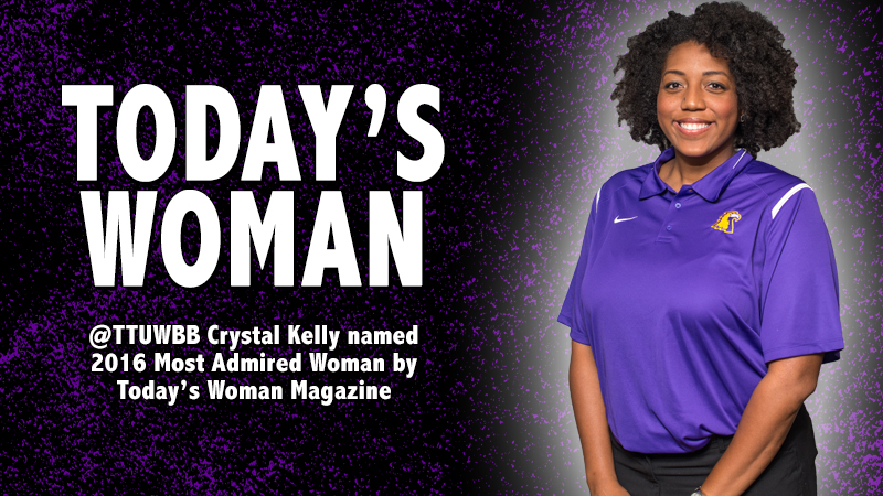 @TTUWBB assistant coach Crystal Kelly named the 2016 Most Admired Woman