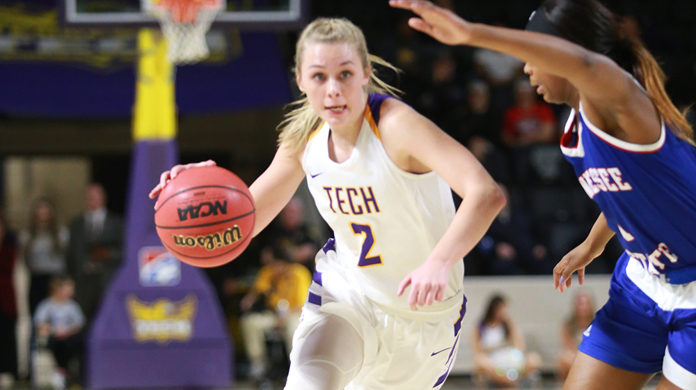 Tech turns up the defense, wins ninth in a row with 66-49 victory at Jacksonville State