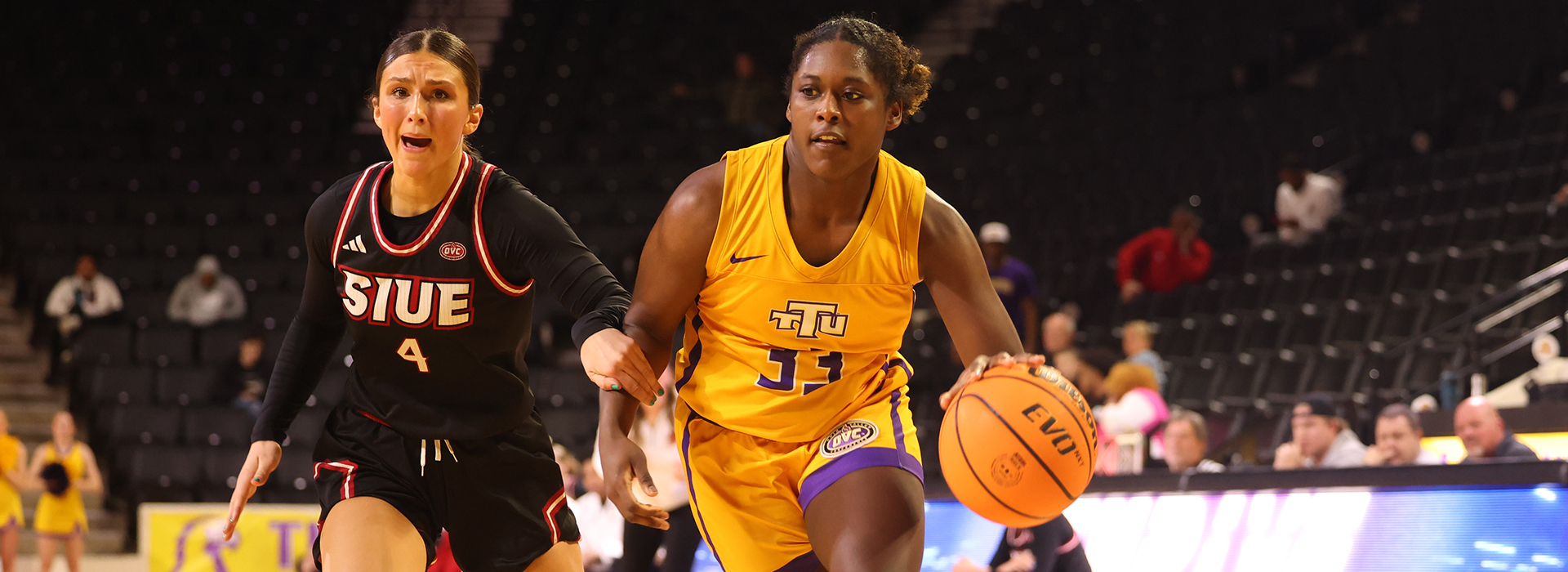 Golden Eagle women take fifth straight, avoid SIUE rally