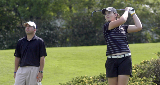 Amber Shepherd shares OVC Golfer of the Week honor
