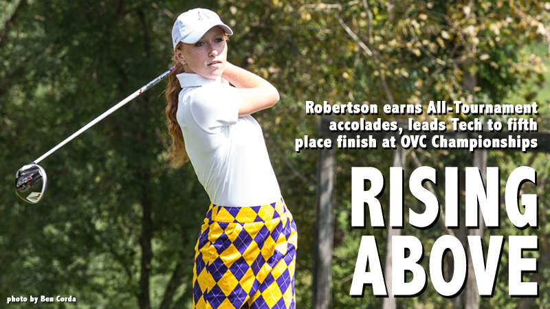 Robertson earns All-Tournament honors as Tech finishes fifth at OVC Championships
