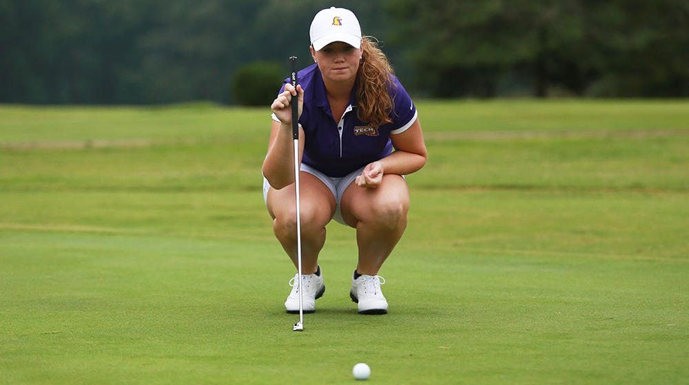 Tech women's golf team in eighth of 15 after day one of Bill Berg Invitational