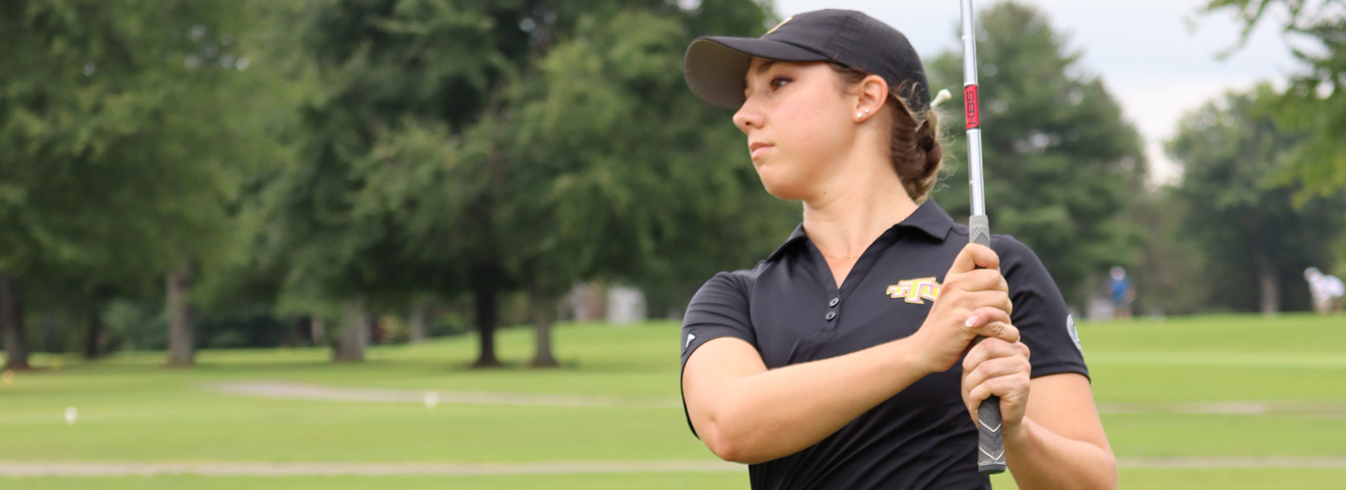 Purple and gold wrap up round one of Golfweek/AJT Intercollegiate