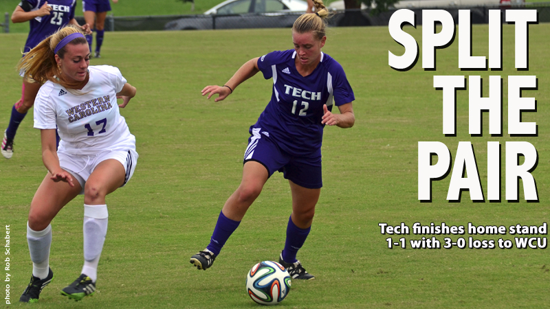 Tech unable to make it two straight victories with 3-0 loss to Western Carolina