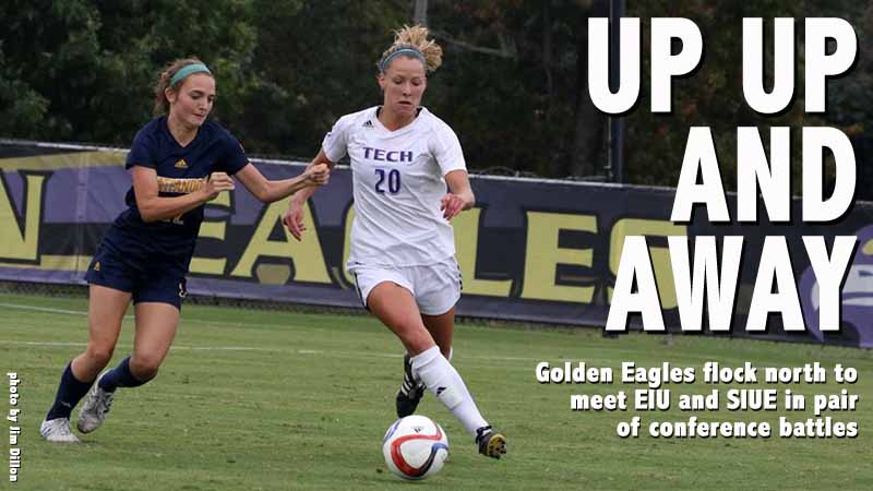 Golden Eagles flock north for pair of conference matches