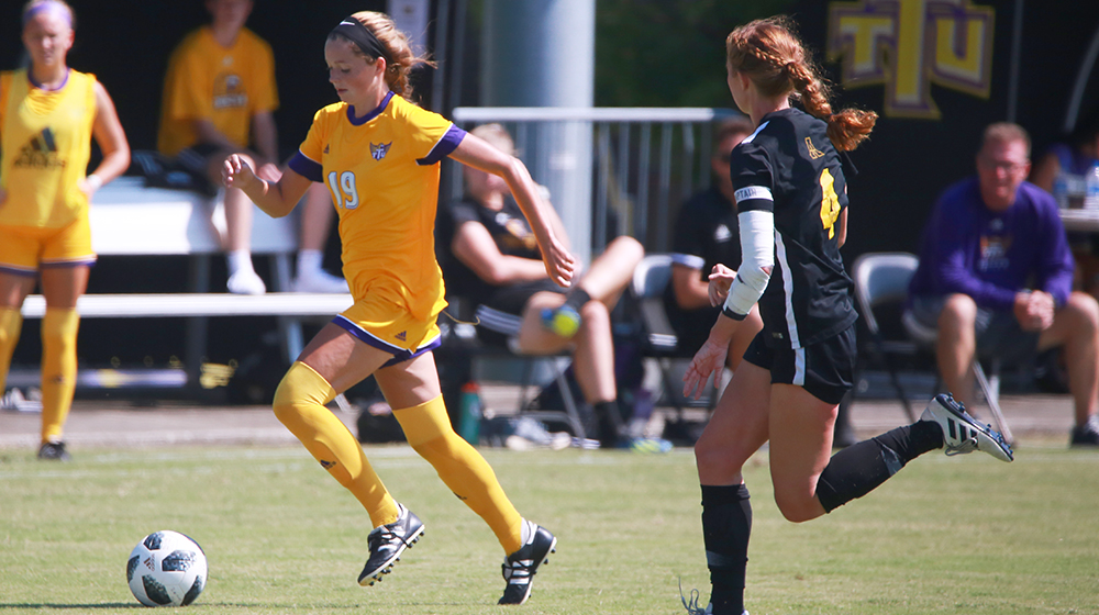 Taylor’s two goals help push Tech to win in home opener
