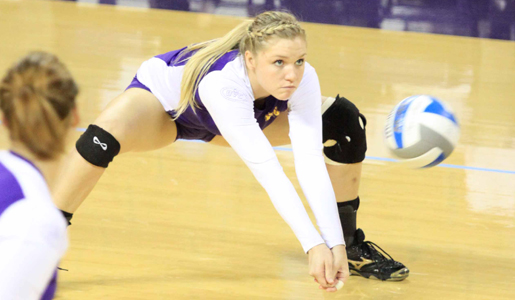 Golden Eagles battle in OVC semifinals, fall in four sets