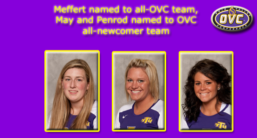 Trio of Golden Eagles tabbed for OVC volleyball honors